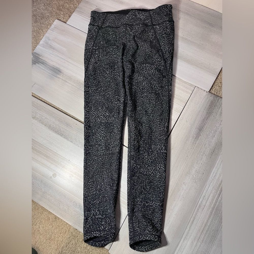 Athleta Girls Leggings  Chit Chat Print Size xl 14 Run with it Tight